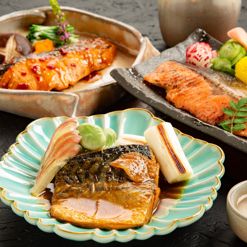 煮付け・塩焼き 盛り合わせ